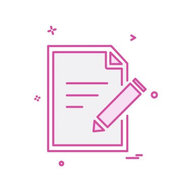 Metin simge tasarlamak vektör 