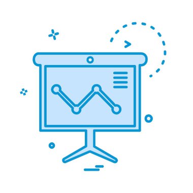 İş grafik simge tasarlamak vektör