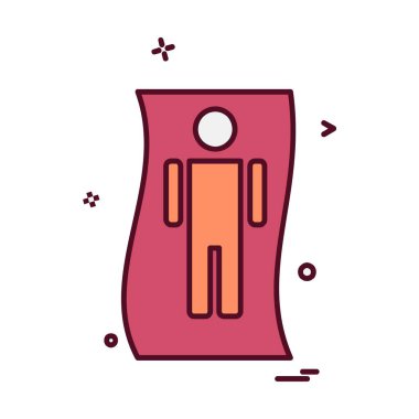 Avatar simge tasarlamak vektör