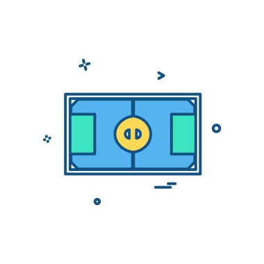 Yer simgesi tasarım vektörü