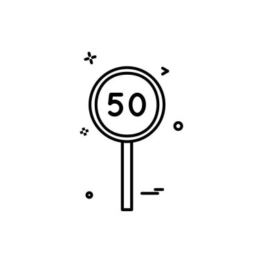 50 vurucu kriket ikonu vektör tasarımı