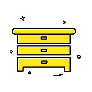 Mobilya tasarım vektörü