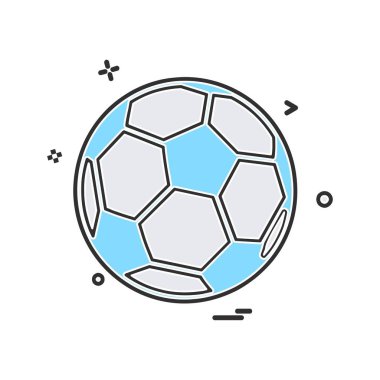 Spor simge tasarlamak vektör 