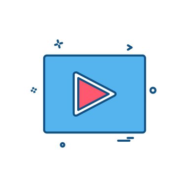 Simge tasarım vektörünü çal