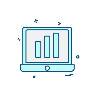 Bilgisayar simgesi tasarım vektörü