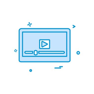 Web yerleşim simgesi tasarım vektörü