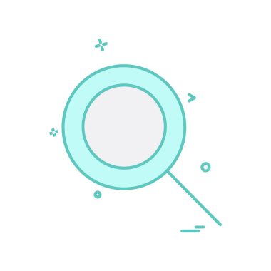 Arama simge tasarlamak vektör