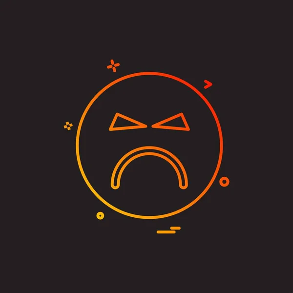 Emoji Symbole Design Vektor — Stockvektor