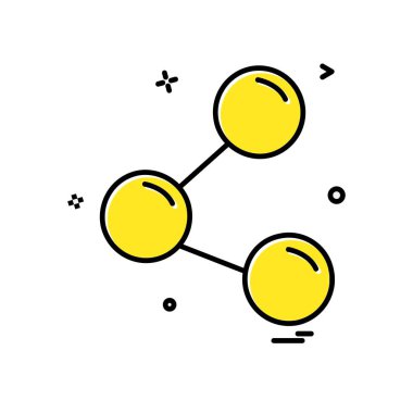 Simge tasarım vektörünü paylaş