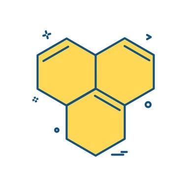 Tatlım simge vektör tasarımı