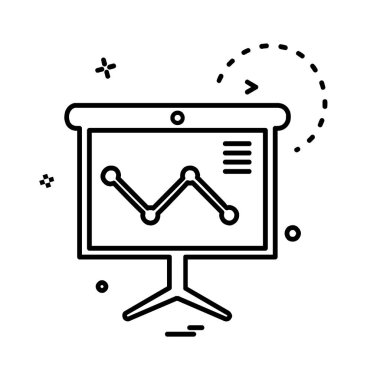 Grafik simge vektör beyaz arka plan üzerinde