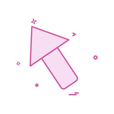 Yukarı ok simgesi tasarım vektörü