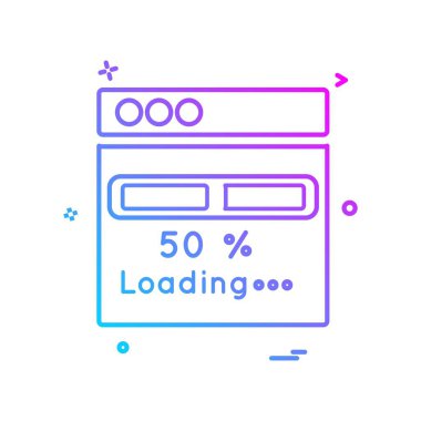 Web düzen simge tasarlamak vektör