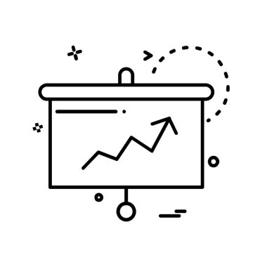 Grafik simge vektör beyaz arka plan üzerinde