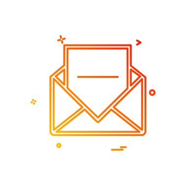 Harf simgesi tasarım vektörü