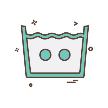 Su simge tasarlamak vektör 