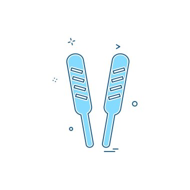 Gıda simgesi tasarım vektörü