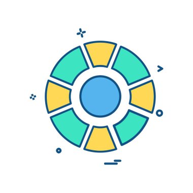 Hedef simge tasarlamak vektör