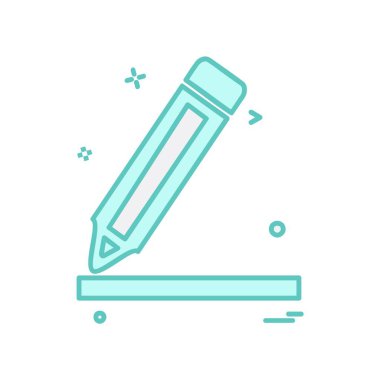 Kalem simge tasarlamak vektör 