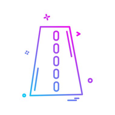 Seyahat simgesi tasarım vektörü 