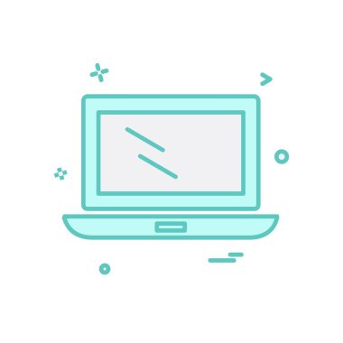 Bilgisayar simgesi tasarım vektörü