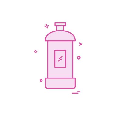 Sprey simge tasarlamak vektör