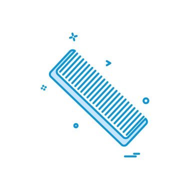 Tarak simge tasarlamak vektör