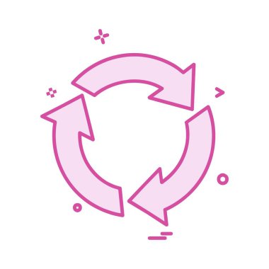 Ok simgesi tasarım vektörü