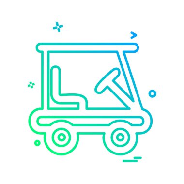 Seyahat simgesi tasarım vektörü 