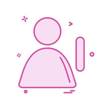 Avatar simge tasarlamak vektör