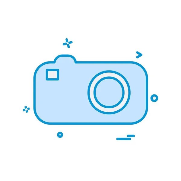 Ontwerp Camera Icoon Vector — Stockvector