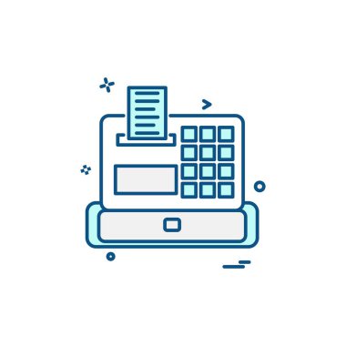 Alışveriş simgesi tasarım vektörü 