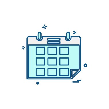 Şirket ofis simgesi tasarım vektörü