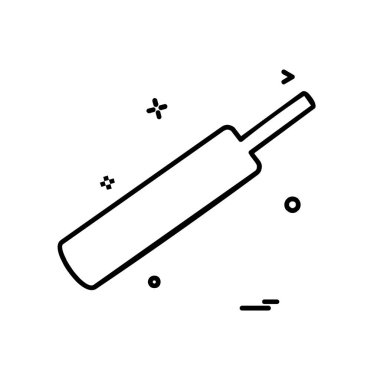 Kriket simgesi tasarım vektörü