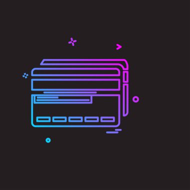 Banka simgesi tasarım vektörü 