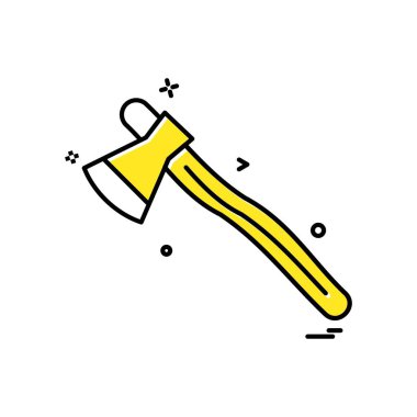 balta simgesi vektör tasarımı