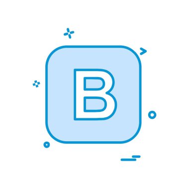 İngilizce alfabe simge tasarlamak vektör 