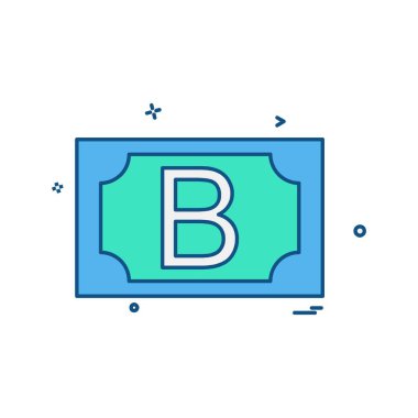 Doları simge tasarlamak vektör