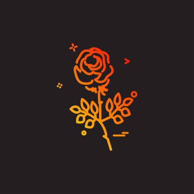 Sevgililer günü simge tasarlamak vektör