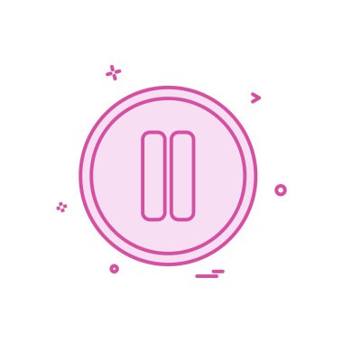 Medya simge vektör beyaz arka plan üzerinde