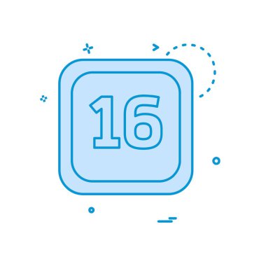 Takvim simge tasarlamak vektör 