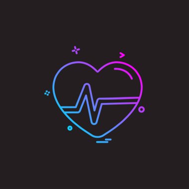 Sağlık simgesi tasarım vektörü 