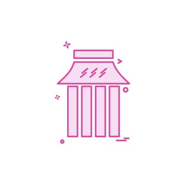 Simge tasarım vektörü oluşturuluyor