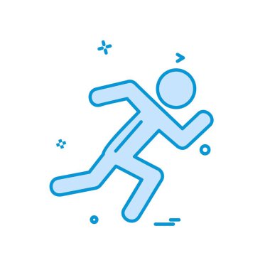 Çalışan simgesi tasarım, vektör çizim