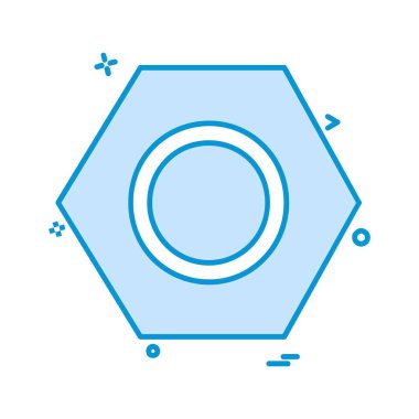 Fındık simge tasarlamak vektör 