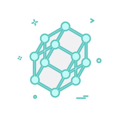 Ağ simgesi tasarım vektörü