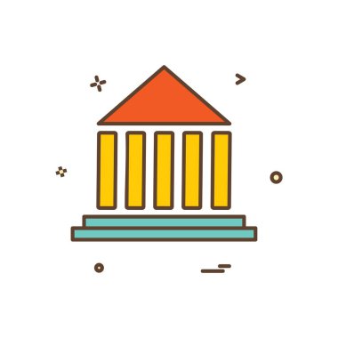 Ev simgesi tasarım vektörü