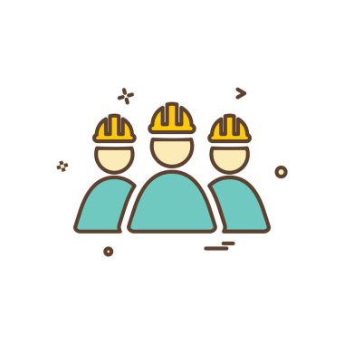 Grup avatar simge tasarım vektörü