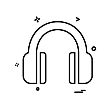 Müzik simge tasarlamak vektör