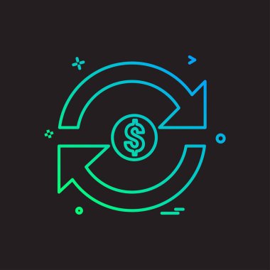 Simge tasarım vektörünü tazele